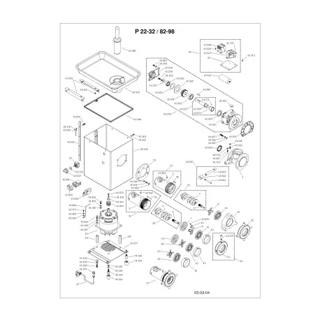 Support  Mouthpiece Mincer Braher P22-82 40510