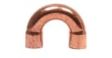 Curva de 180º Cobre  tubo de 3/8"  hembra-hembra   L50mm
