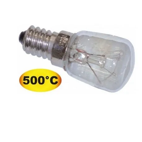 light bulb t.max. 500°C socket E14 25W 240V ø 24mm 359448