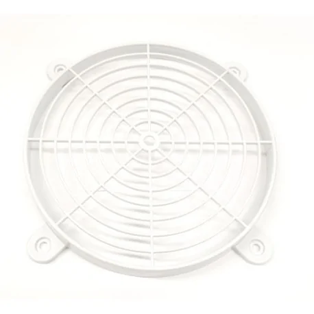 White Refrigerated Vertical Fan Grille AMR Ø 176mm