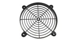 Black Refrigerated Vertical Fan Grille AMR Ø 176mm