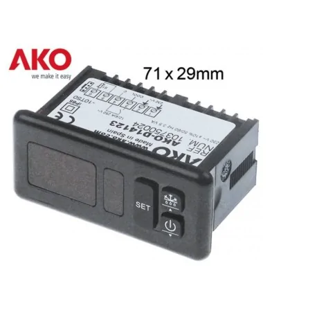 Electronic controller AKO type 71x29mm D14123 1xNTC probe inclusive 379460