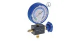 Analizador manómetro 1 vía modelo HS-467AL ø 80mm R12/R22/R134a/R404a 1/4" SAE