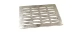 Boston slicer  stainless steel  motor grid -115x85mm