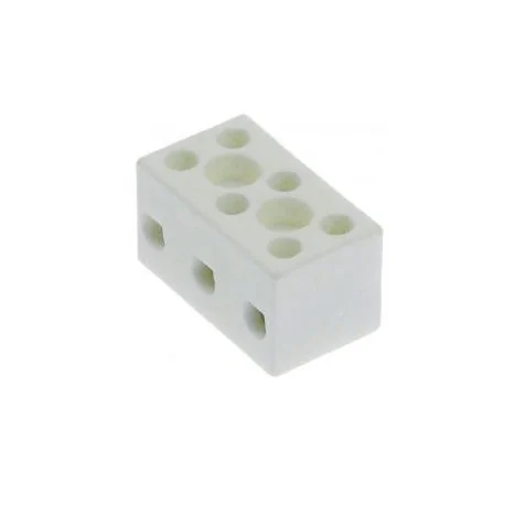 porcelain terminal block 3-pole 6mm² 550113