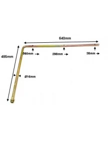 Gas supply pipe 1/2 inch 2...