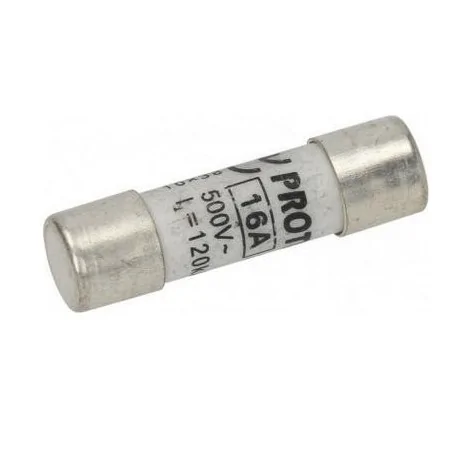 fine fuse size ø10x38mm 16A rated 500V type Gg 3049075