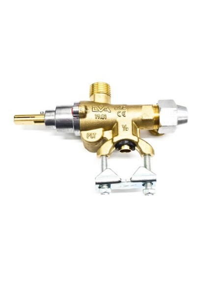 Robinet de gaz LVA type 21S LIVA 19.81 65mbr Thermocouple M8x1