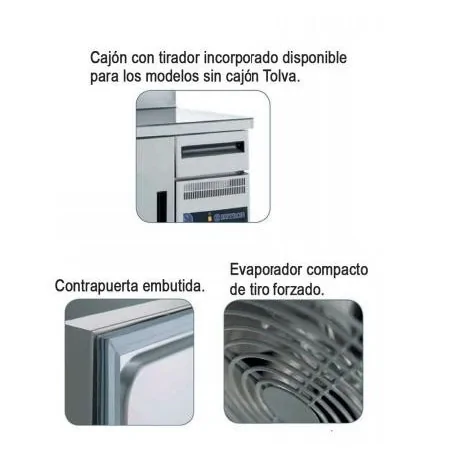 Frente mostrador Serie 600