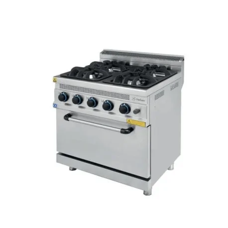 Kitchen with 6-burner Turhan SERIE 700 Gas Oven