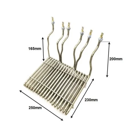 Heat Element  fryer Ozti 3600W 230V 6246.00012.15