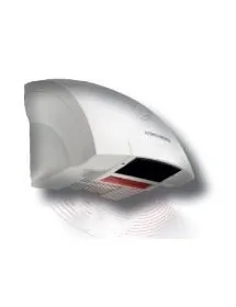 White ABS automatic hand dryer