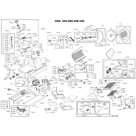 Correa Braher USA 10554 Poly V356 J10 I25-33...