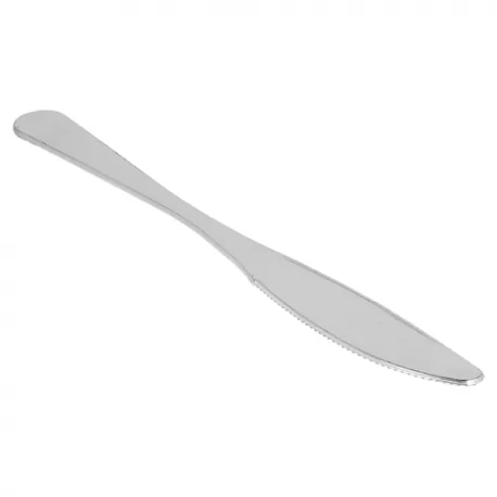 Metallic knives 19.6 cm (25 units)