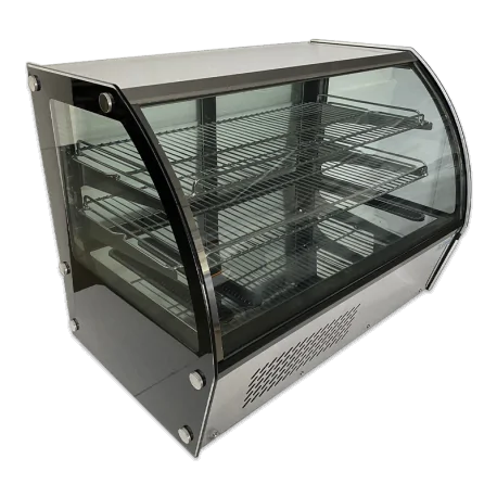 Vitrina refrigerada sobremostrador 2 estantes