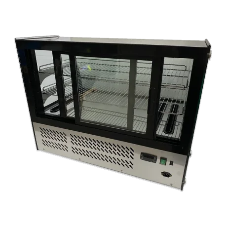 Vitrina refrigerada sobremostrador 2 estantes