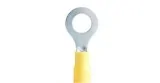 Ring cable terminal size M6 ø6.5mm 4.0-6.0mm² Yellow Bag 20 units 550167