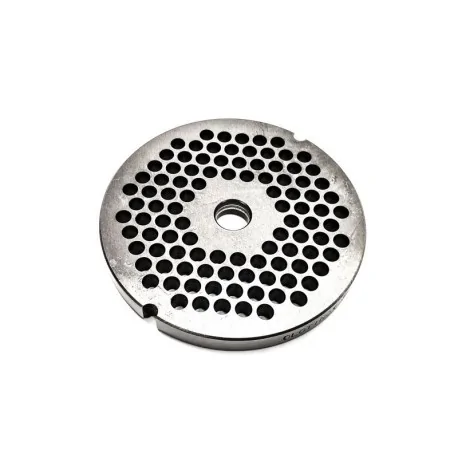 Plaque hachoir à viande 32 trous 6mm 2 encoches...