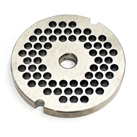 Stainless plate 8 Enterprise Mincer hole 4,5mm 2 grimaces