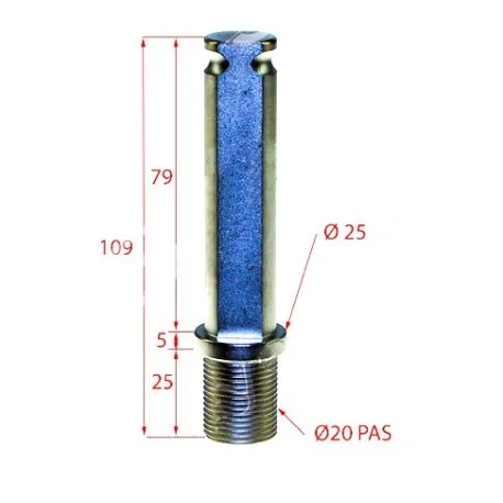 Pin steel meat grinder Fimar Model TR32TS Unger