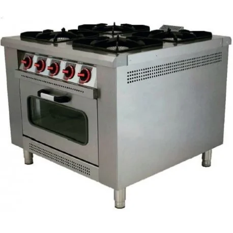 Gas stove with oven MARCHEF
