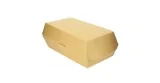 Conteneur à sandwich en carton kraft (Pack de 50 unités)