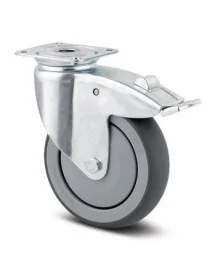 Ruedas giratorias con freno...