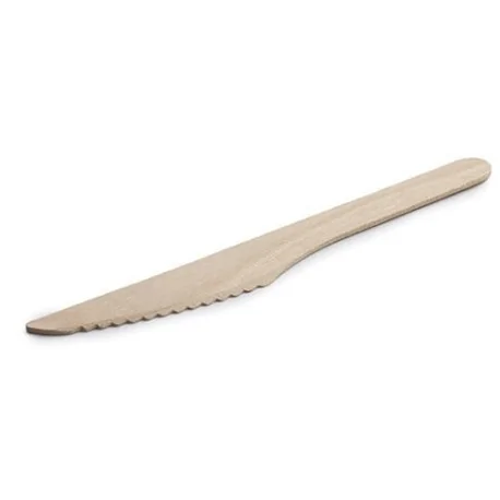 Wooden knife (Pack of 100 units)