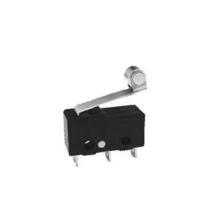Microswitch with wheel rod KW4A 125-250V 5A HBS Dimensions 19.8 x 10.8 x 6.4 mm