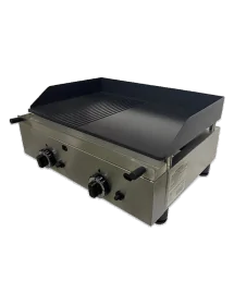 Plancha a gas mitad...