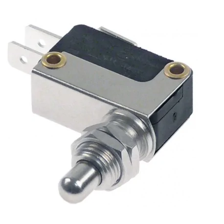 Microswitch with plunger mounting distance 22mm M10x1 thread length 12mm 250V 16A 1CO  345032 4893