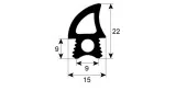 Door seal profile 2767 Qty by meter Unox 901294