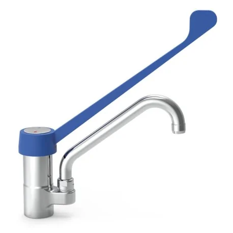 Mixer tap elbow long 2 waters 1/2"