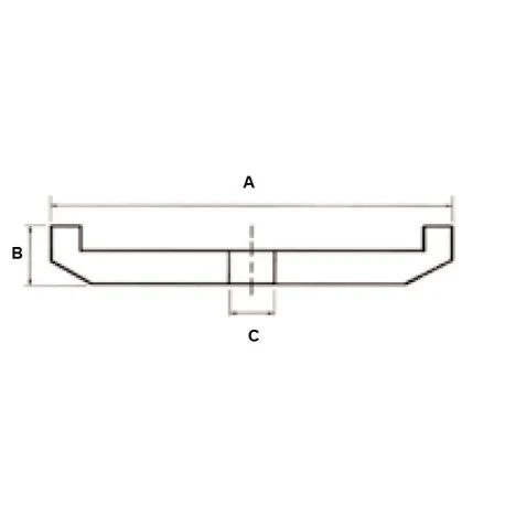 Piedra de afilar Berkel 834 Fia Boston 47x7x6mm...