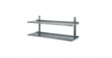 Inox wall shelf