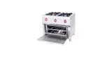 Cocina 2 fuegos con horno a gas MARCHEF