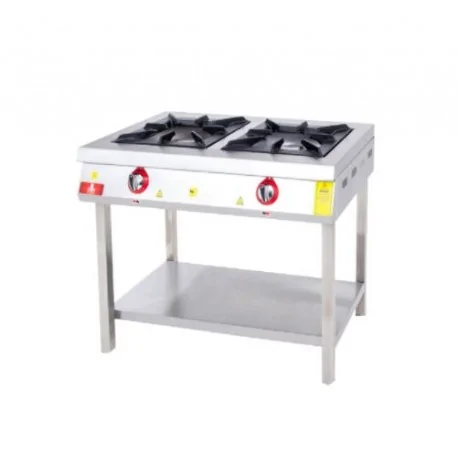 2 burner gas stove with MARCHEF bench
