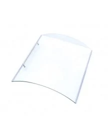 Vitrine en verre bombé...