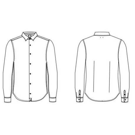 Chemise Stretch Slim Fit pour Homme 2141