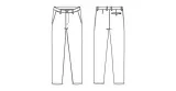 Men's Slim Chino Trousers 4019