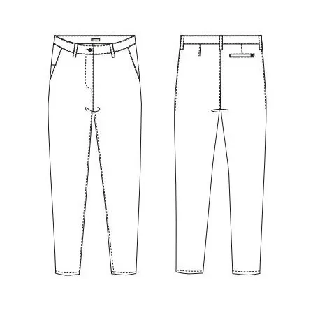 Women's Slim Chino Trousers 4020