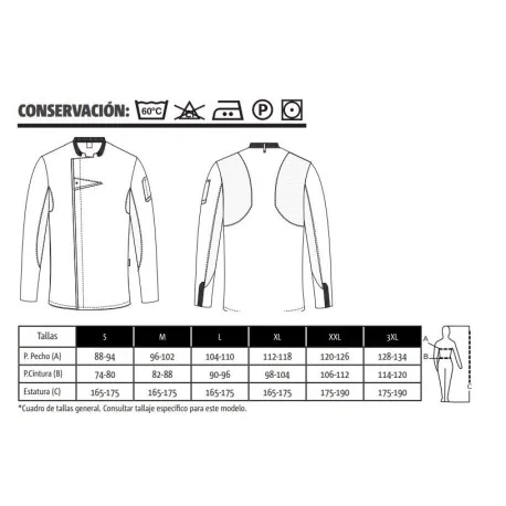 Men's kitchen jacket 4122