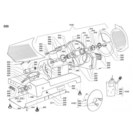 Movement Complete candle Meat slicer FIA ATLAS...