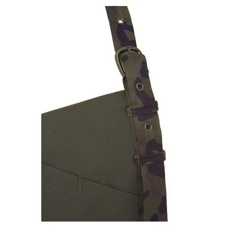 Delantal con peto y cinta en camuflaje 6427