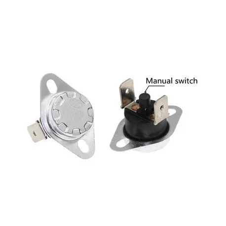 Safety thermostat 75ºC Dishwasher Ozti 6234.00001.80 KSD-303 250V 10A