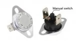 Thermostat de sécurité 75ºC Lave-vaisselle Ozti 6234.00001.80 KSD-303 250V 10A