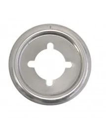 Stainless steel knob...
