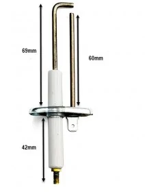 Electródo de encendido...