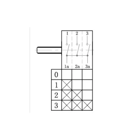 4-position Cam Switch Toaster MET-450 SD103SC-001