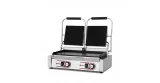 Grill Doble Acero Inoxidable PG-813 base lisa